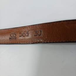 Women's Brown Leather Dooney and Bourke Belt Size 30 alternative image