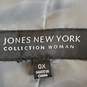 Jones New York Women Grey Jacket Sz 0X NWT image number 3