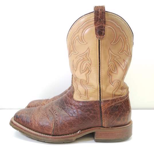Double-H DH4305 Graham Brown Leather Western Boots Men's Size 13 2EE image number 3