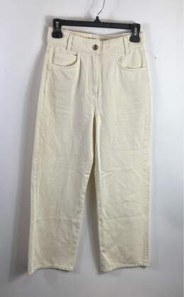 & Other Stories Ivory Pants - Size SM