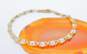 10K Yellow Gold 1.32 CTTW Diamond Tennis Bracelet 4.4g image number 4