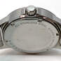 Designer Fossil Maddox AM4332 Silver-Tone Round Stainless Steel Wristwatch image number 4