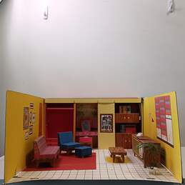 RARE 1962 Original Barbie Dream House w/ Accessories