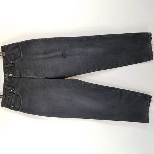 werkzaamheid Somatische cel Evacuatie Buy the Versace Jeans Couture Men Black Ittierre Jeans 35 x 49 |  GoodwillFinds