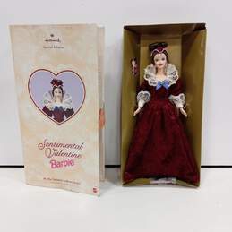 Mattel Hallmark Vintage 1996 Sentimental Valentine Barbie IOB