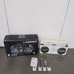 Lasonic i-931 High Performance Portable Music System Boombox MP3 Player