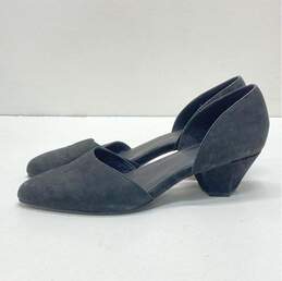 Eileen Fisher Remi Leather D'Orsay Heels Black 8.5 alternative image