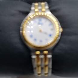 Vintage Seiko 2 tone, white dial Stainless Steel Watch alternative image