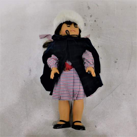 Pleasant Company American Girl Samantha Historical Character Doll w/ Meet Dress Coat & Hat image number 1