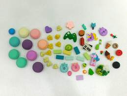 Assorted Novelty Collectible Erasers Lot