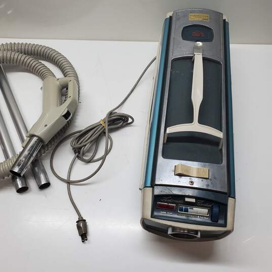 Vintage Electrolux Canister Vacuum Cleaner W/ Hose & Extenders - UNTESTED image number 3