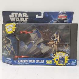 Hasbro Star Wars Clone Wars Separatist Droid Speeder