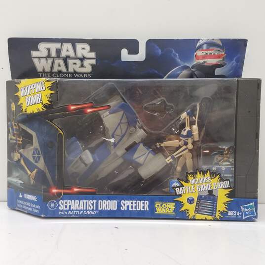 Hasbro Star Wars Clone Wars Separatist Droid Speeder image number 1
