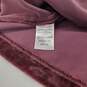 The Loft Women's Burgundy Cap Sleeve Velvet Top Size XS NWT image number 3