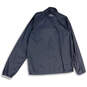 NWT Mens Gray Mock Neck Long Sleeve Full-Zip Windbreaker Jacket Size 2XL image number 2
