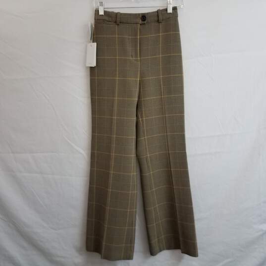 Wilfred Francesca plaid pants women's 0 nwt image number 1