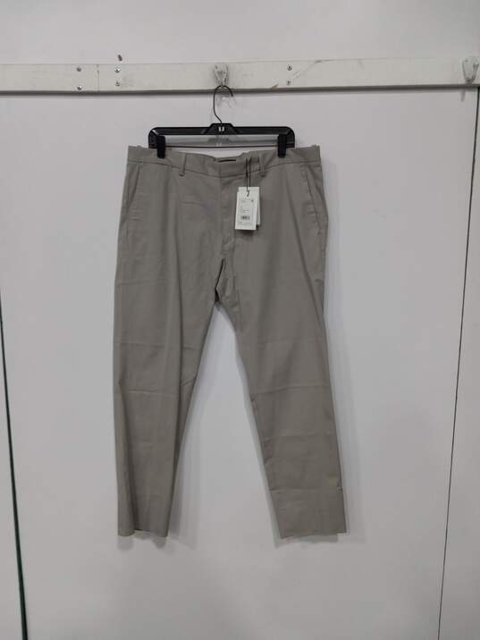 Women's Beige/Gray Theory Beige Pants Size 38 NWT image number 1