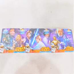 Sealed Star Wars Panorama Puzzle 3 Puzzles Jigsaw 211 Pieces Total