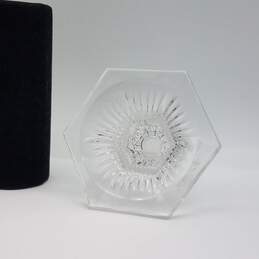 Tiffany & Co. Authentic 1992 Louis Comfort Crystal Candle Single Holder 252.2g alternative image
