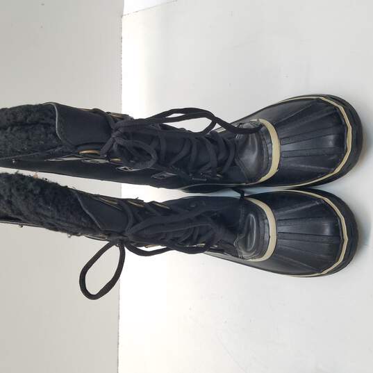 Arctic Ridge Black Snow Boots Mens Shoe Size 6M image number 5