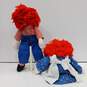 Vintage Pair of Raggedy Ann & Andy Dolls image number 2