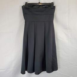 White House Black Market Women's Black Mini Dress SZ 0 NWT alternative image