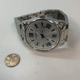 Designer Akribos XXIV AK1013SS Silver-Tone Round Dial Analog Wristwatch alternative image