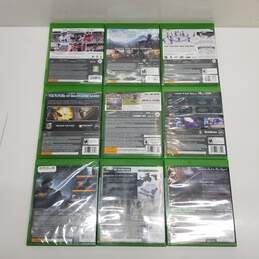 Mixed Lot of 9 Microsoft Xbox One Video Games #2 alternative image