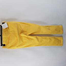 Rafaella Women Yellow Pants 6 S NWT alternative image