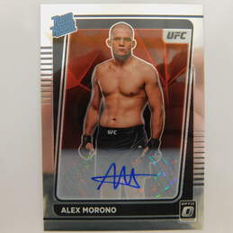 2022 Alex Morono Donruss Optic UFC Autographed Rated Rookie