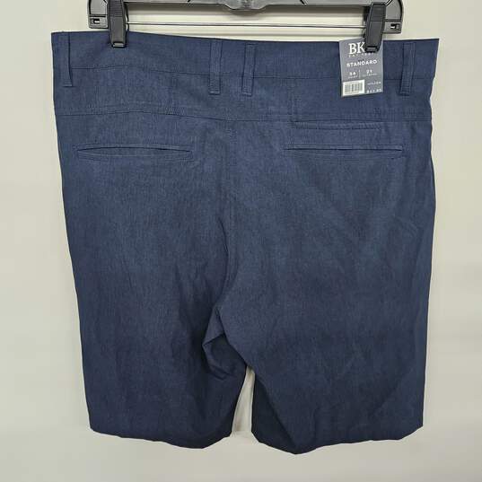 BKE Hybrid Standard Fit Blue Shorts image number 2