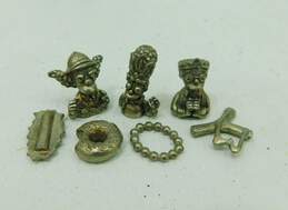 Assorted Lot Of Monopoly Game Pieces Original & Simpsons alternative image