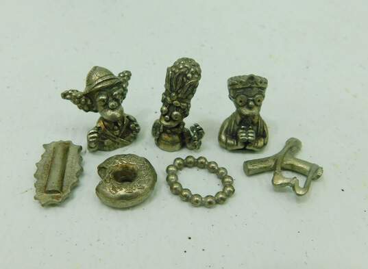 Assorted Lot Of Monopoly Game Pieces Original & Simpsons image number 2