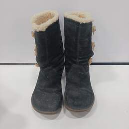 Koolaburra by Ugg Women's Black Suede Boots Size 8