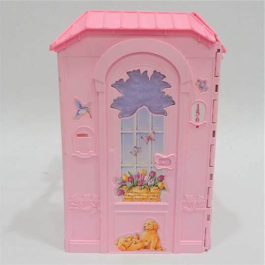 VTG 2000 Mattel Barbie Magi Key Doll House Folding Playset No Key image number 4