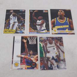 (5) 1993-94 HOF Chris Webber Rookie Cards GS Warriors