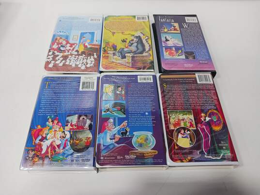 Bundle of 6 VHS Tape Disney Movies image number 2