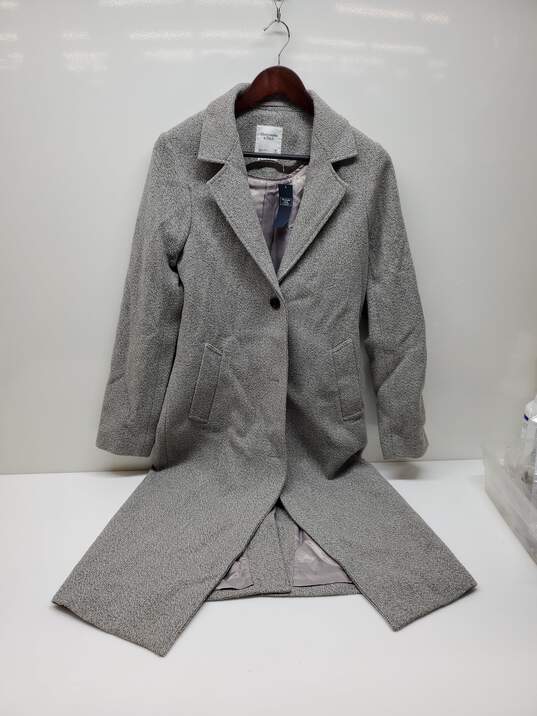 Women's Abercrombie & Fitch "Dad Coat" M image number 1
