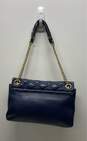 Kate Spade Crossbody Flat Navy Blue Leather image number 2