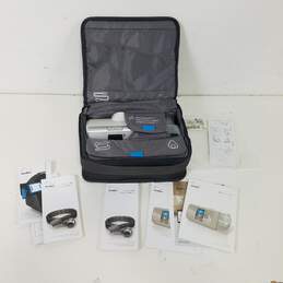 Adaptive Servo-Ventilation Portable Breathing Aid Monitor