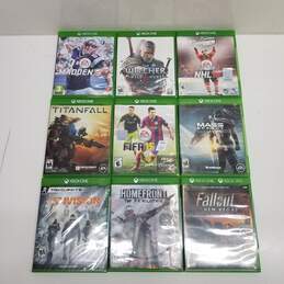 Mixed Lot of 9 Microsoft Xbox One Video Games #2