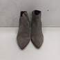 Seychelles Women's Gray Suede Heeled Ankle Boots Size 7 image number 1