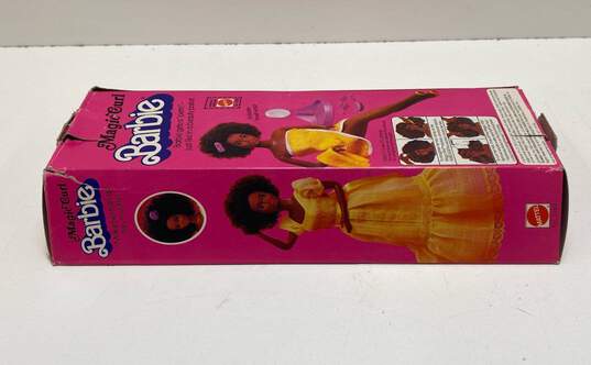 Vintage 1981 Magic Curl Black Barbie Doll #3989 Steffie Face Superstar Era IOB image number 5