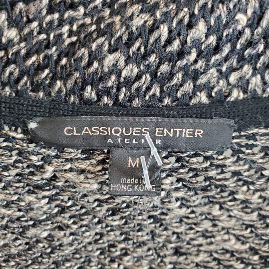 Classiques Entier Women Black Knitted Jacket M NWT image number 3