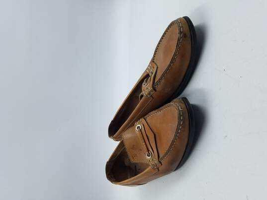Tod's Cognac Driving Loafers Women's 9 image number 3
