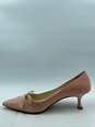 Authentic Manolo Blahnik Pink Bow Pumps W 8 image number 2