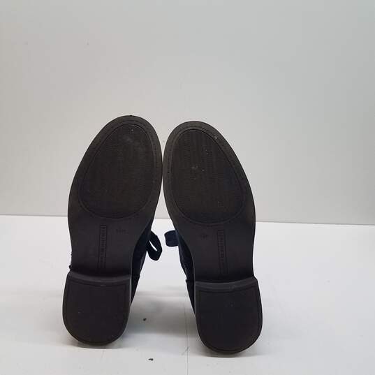 Tommy Hilfiger Suede Oxford Wingtip Shoes Navy 6.5 image number 5