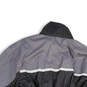 NWT Womens Gray Black Long Sleeve Flap Pocket Full-Zip Rain Jacket Size XS image number 4