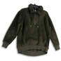 Womens Green Talus Sherpa Long Sleeve 1/4 Zip Pullover Sweatshirt Size S image number 1