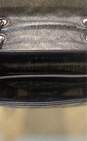 Kurt Geiger Patent Leather Brixton Quilted Crossbody Black image number 4